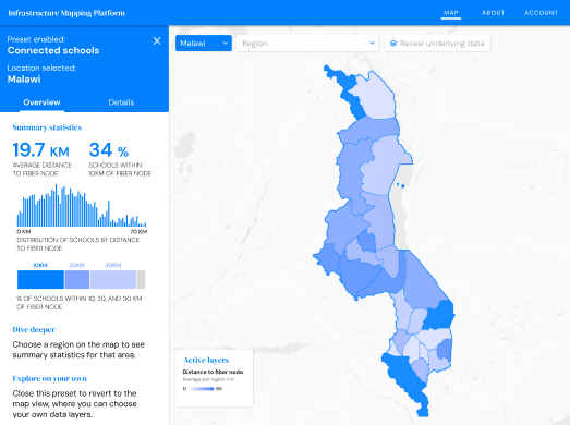 What is the Infrastructure Mapping Platform